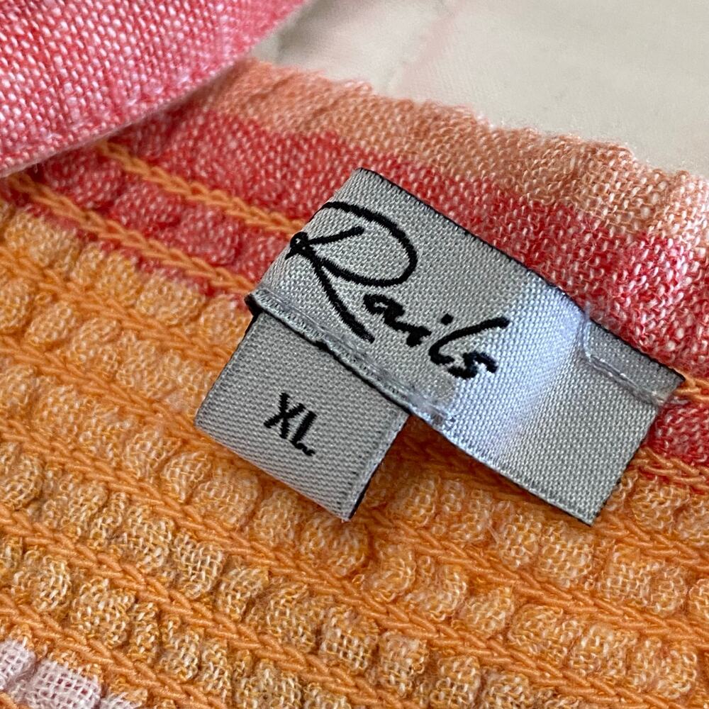 Rails Sadie Stripe Linen Blend Minidress Womens S… - image 2